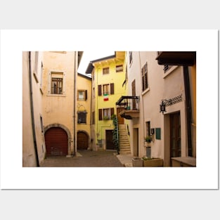 Street in Arco in North Italy Posters and Art